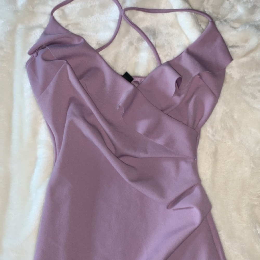 Lilac body con dress 💜✨